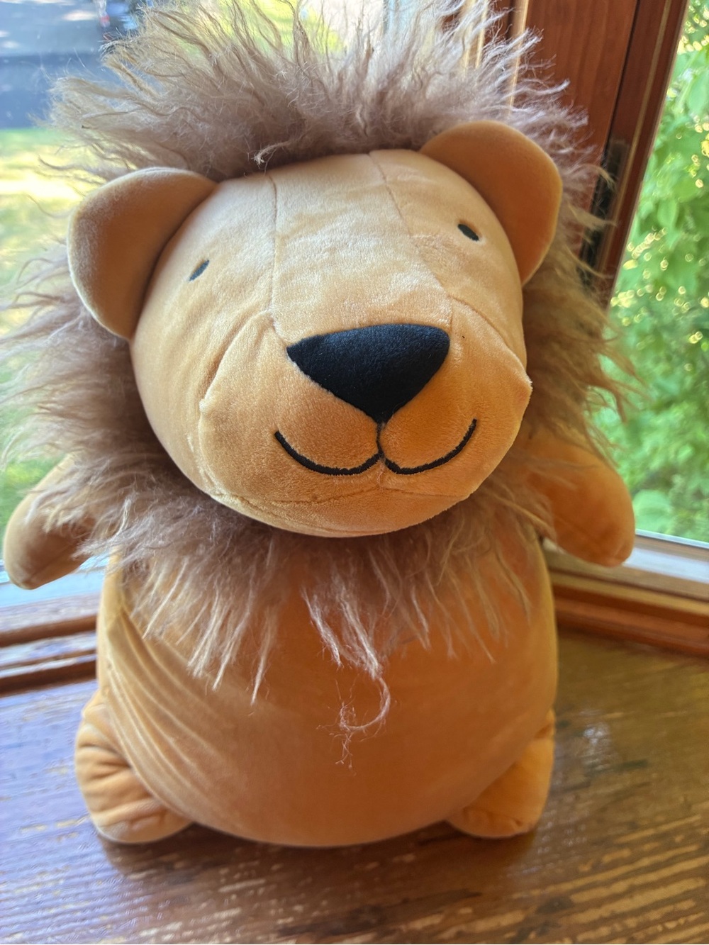 Pillow fort weighted Lion friend sensory plush animal